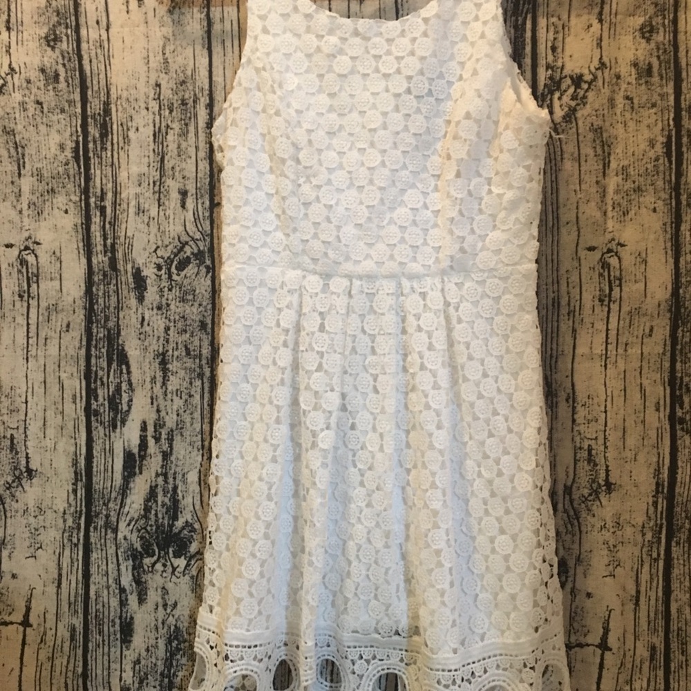 White summer dress